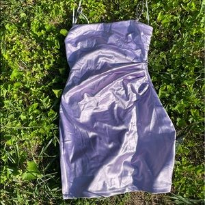 ❀ purple mini dress 👗